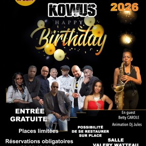 ANNIVERSAIRE KOWUS
